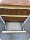 3 DRAWER ROLLING CABINET