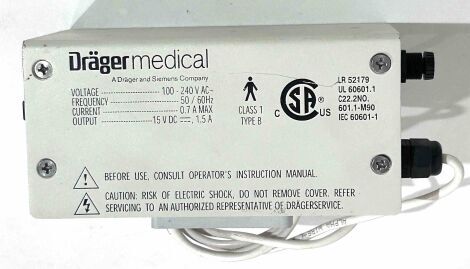 DRAEGER 8605554-06 HEATER power supply Anesthesia Machine