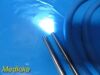 PILLING 2X  Surgical Blue Fiber Optic Instruments Light Guide; 3.5mm Bundle