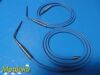 PILLING 2X  Surgical Blue Fiber Optic Instruments Light Guide; 3.5mm Bundle