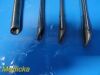 PILLING 8X  Jackson Pillsbury & Jesberg Esophagoscopes W/ Light Carriers