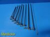 PILLING 8X  Jackson Pillsbury & Jesberg Esophagoscopes W/ Light Carriers
