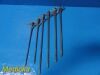 PILLING 6X  Assorted Holinger 6X Pilling Assorted Holinger Bronchoscopes