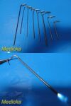 PILLING Lot of 8  Surgical Assorted,Light Carriers ~ Laryngoscope