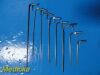 PILLING Lot of 8  Surgical Assorted,Light Carriers ~ Laryngoscope