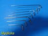 PILLING Lot of 8  Surgical Assorted,Light Carriers ~ Laryngoscope