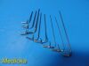 PILLING Lot of 8  Surgical Assorted,Light Carriers ~ Laryngoscope