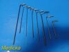 PILLING Lot of 8  Surgical Assorted,Light Carriers ~ Laryngoscope