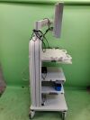 OLYMPUS OEV261H Surgical Monitor w/ Cart & Accessories