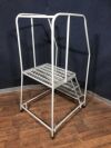 U-LINE H-840-20 3 Step Rolling Safety Ladder