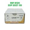 ETHICON REF 812H CHROMIC GUT SUTURE, 0 (4 Ph. Eur.) СТ-1, EXP 2027/05