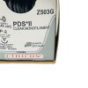 ETHICON REF Z503G  PDS*II CLEAR MONOFILAMENT, 5-0 (15 cm), P-2 , EXP 2027/04 (10/Box)
