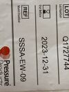 PRESSURE PRODUCTS Lot of 12 SafeSheath  SSSA-EW-09  Exp.2023-12  (H17) SafeSheath