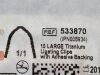 TELEFLEX Cartridge  of 10 Hemoclip Plus  533870  Exp.2023-02  (W65) Hemoclip Plus