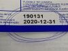 TERUMO GR3508 Glidewire Standard Hydrophilic Coated Guidewire GR3508   Exp.2020-12  (P47#1) Angled