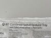 BD Lot of 3 Combined Spinal Epidural Tray  405814oo   Exp.2022-06  (19) Combined Spinal Epidural Tray