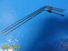 3X Pilling 507121;507122 Jako/509204 Ossoff ENT Suction Tube (Size 1 & 0)