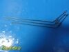 3X Pilling 507121;507122 Jako/509204 Ossoff ENT Suction Tube (Size 1 & 0)