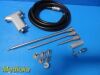 AMSCO Hall Zimmer 5052-44 Cebotome W/ Hose, Bur Extensions, Burs & Wrench
