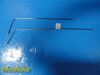 PILLING 2X  & V.Muller Aspiration/Suction Tube; Angled Bulbous Head 12