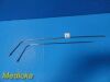 PILLING 2X  & V.Muller Aspiration/Suction Tube; Angled Bulbous Head 12