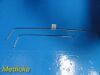 PILLING 2X  & V.Muller Aspiration/Suction Tube; Angled Bulbous Head 12