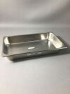 Stainless Tray:  Stainless Tray - Rectangular
2.5 x 10 x 16.5