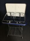 CARTALL Double Hamper Cart: