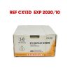 ETHICON REF CX13D ETHIBOND EXCEL Polyester Suture GREEN BRAIDED, 3-0 18"(45CM),EXP 2020/10