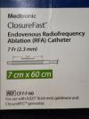 MEDTRONIC ClosureFast" Endovenous Ablation (RFA) Catheter Radiofrequency CF7-7-60 Catheters