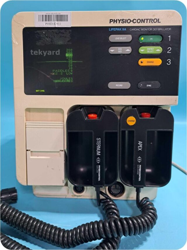 PHYSIO-CONTROL 9A 803800-100 Cardiac Monitor Defibrillator