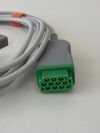 FOBI MEDICAL GE Compatible 3/5 Lead ECG Trunk Cable  ET-5004 MQ-A GE Compatible 3/5 Lead ECG Trunk Cable