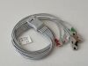 FOBI MEDICAL GE Compatible ECG Lead Set 5 Leads AHA  EL-MQ5-90G-A GE Compatible ECG Lead Set 5 Leads AHA Trunk Cable