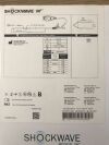 SHOCKWAVE MEDICAL M5PIVL7060 M+5 Peripheral Intravascular Lithotripsy OTW Catheter 7F x 60mm(X)