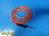 UNBRANDED (Storz) Fiber Optic Light Guide; 7ft; Non-Transparent; Orange