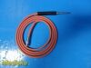 UNBRANDED (Storz) Fiber Optic Light Guide; 7ft; Non-Transparent; Orange