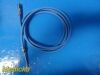 Dyonics 2985 Fiber Optic Light Guide; Non-Transparent W/ 2146 Adapter