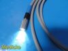 UNBRANDED Olympus Fiber Optic Light Guide/Cable Gray; Non-transparent 10ft