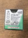 ETHICON 1668G Ethilon Polyamide 6 Black Monofilament Non-Absorbable Suture 5-0, 18in (12/Box)