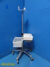 UNBRANDED Device Cart; Height Adjustable W/ Drawer & Basket