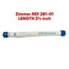 ZIMMER REF 281-01  KNOWLES PIN, LENGTH 2½ inch, DIA. 5/32"