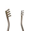 MILTEX REF 11-616, WEITLANER Retractor, 6-1/2" (16.5 cm), blunt, 3 X 4 teeth