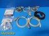 PHILIPS Series 50XM M1350B W/ Transducers & Leads ~ Maternal Fetal Monitor