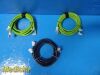 JOHNSON & JOHNSON 3X J&J Sterilmed BlueFlex M600 Pump Tube Hoses Set; Pairs (Blue & Green)