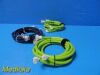 JOHNSON & JOHNSON 3X J&J Sterilmed BlueFlex M600 Pump Tube Hoses Set; Pairs (Blue & Green)