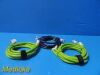 JOHNSON & JOHNSON 3X J&J Sterilmed BlueFlex M600 Pump Tube Hoses Set; Pairs (Blue & Green)
