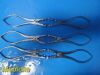 UNBRANDED (SKLAR) Orthopedic / Dental Forceps (Lot of 6)