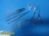 JARIT Codman, Weck ENT Exam / Epistaxis Instruments W/ Tray