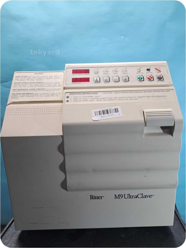 RITTER MIDMARK M9-001 (M9) UltraClave Table Top Autoclave/Steam Sterilizer