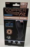 COPPER FIT CFCS20RSM_090519 Unisex-Adult's 2.0 Easy-Off Knee High Energy Compression Socks